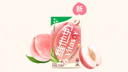 维他奶白桃豆奶饮料带来美味与营养双重满足