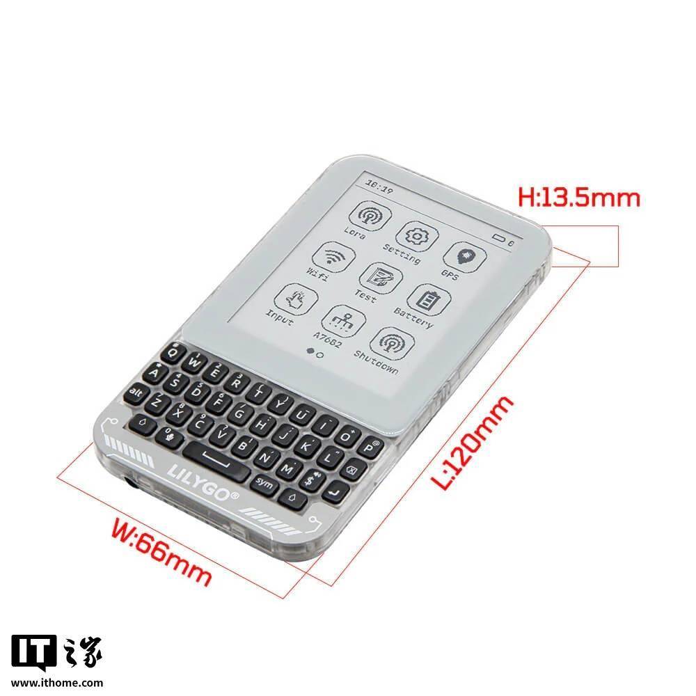 墨水屏 + 全键盘设计：Lilygo 推出 T-Deck Pro 物联网设备