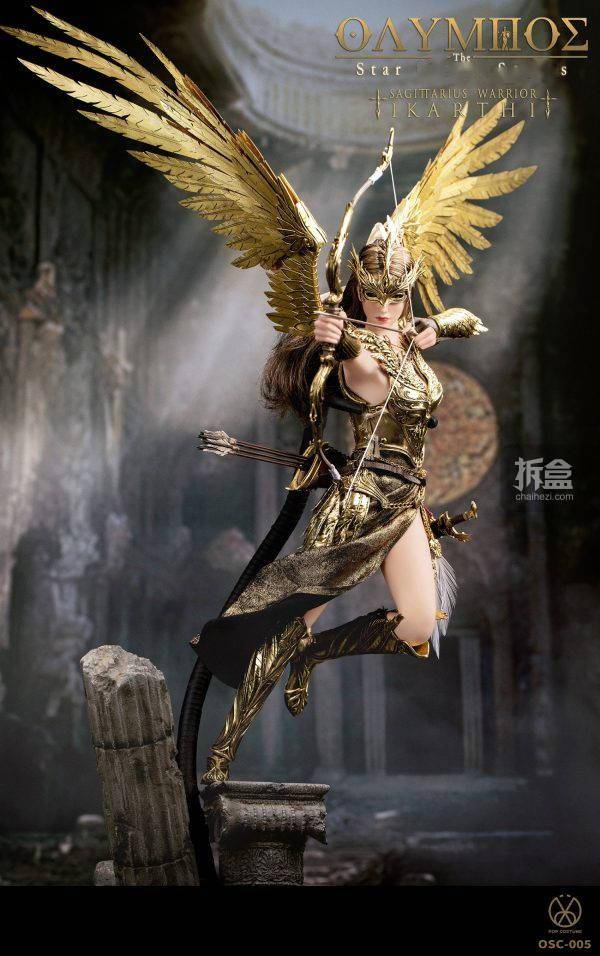 POP COSTUME奥林匹斯星图系列射手战士伊卡尔蒂1/6可动