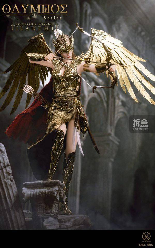 POP COSTUME奥林匹斯星图系列射手战士伊卡尔蒂1/6可动