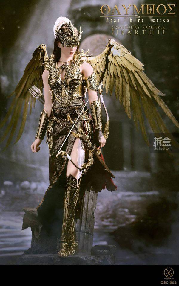 POP COSTUME奥林匹斯星图系列射手战士伊卡尔蒂1/6可动