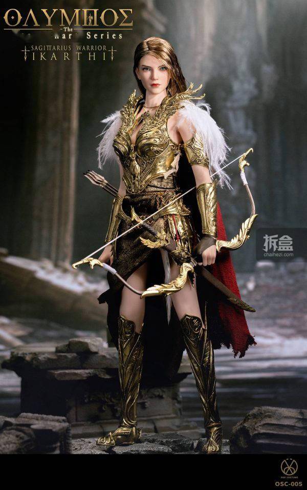 POP COSTUME奥林匹斯星图系列射手战士伊卡尔蒂1/6可动