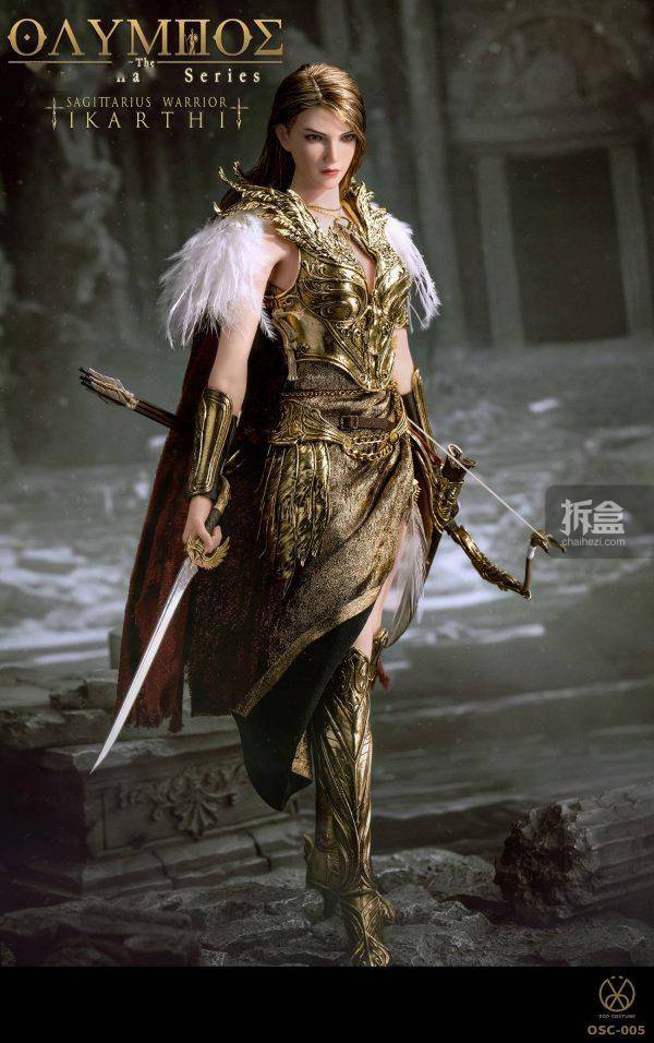 POP COSTUME奥林匹斯星图系列射手战士伊卡尔蒂1/6可动
