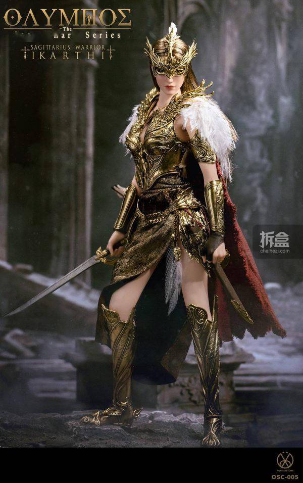 POP COSTUME奥林匹斯星图系列射手战士伊卡尔蒂1/6可动