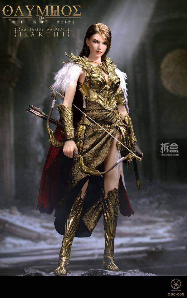 POP COSTUME奥林匹斯星图系列射手战士伊卡尔蒂1/6可动