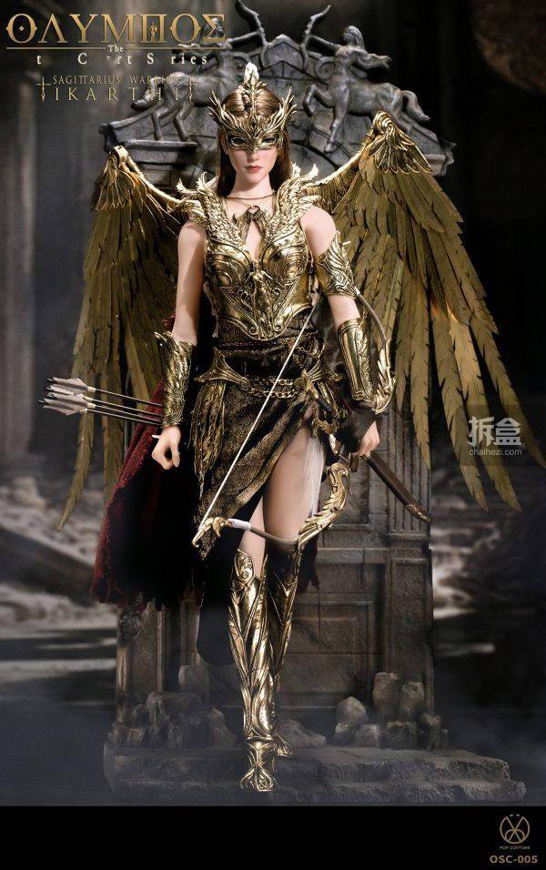 POP COSTUME奥林匹斯星图系列射手战士伊卡尔蒂1/6可动