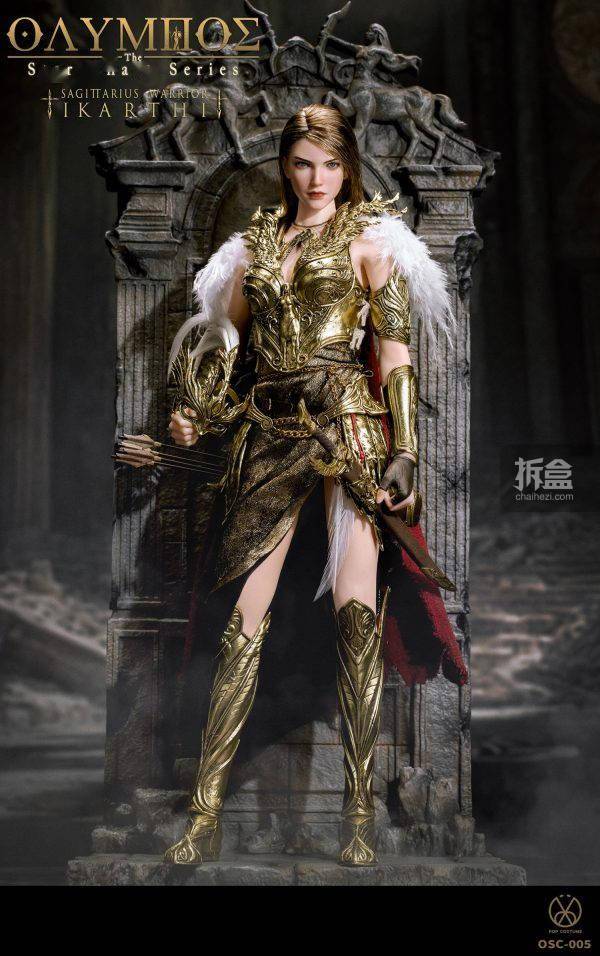 POP COSTUME奥林匹斯星图系列射手战士伊卡尔蒂1/6可动